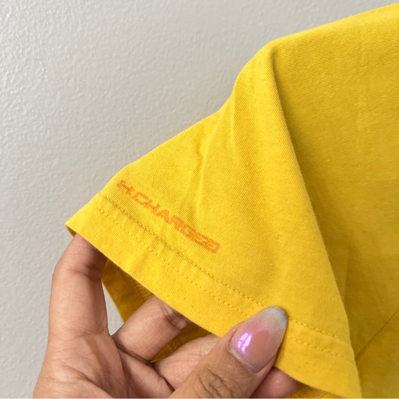 UnderArmour UA Yellow T-shirt Tees Heat Gear - Large - Picture 4 of 9